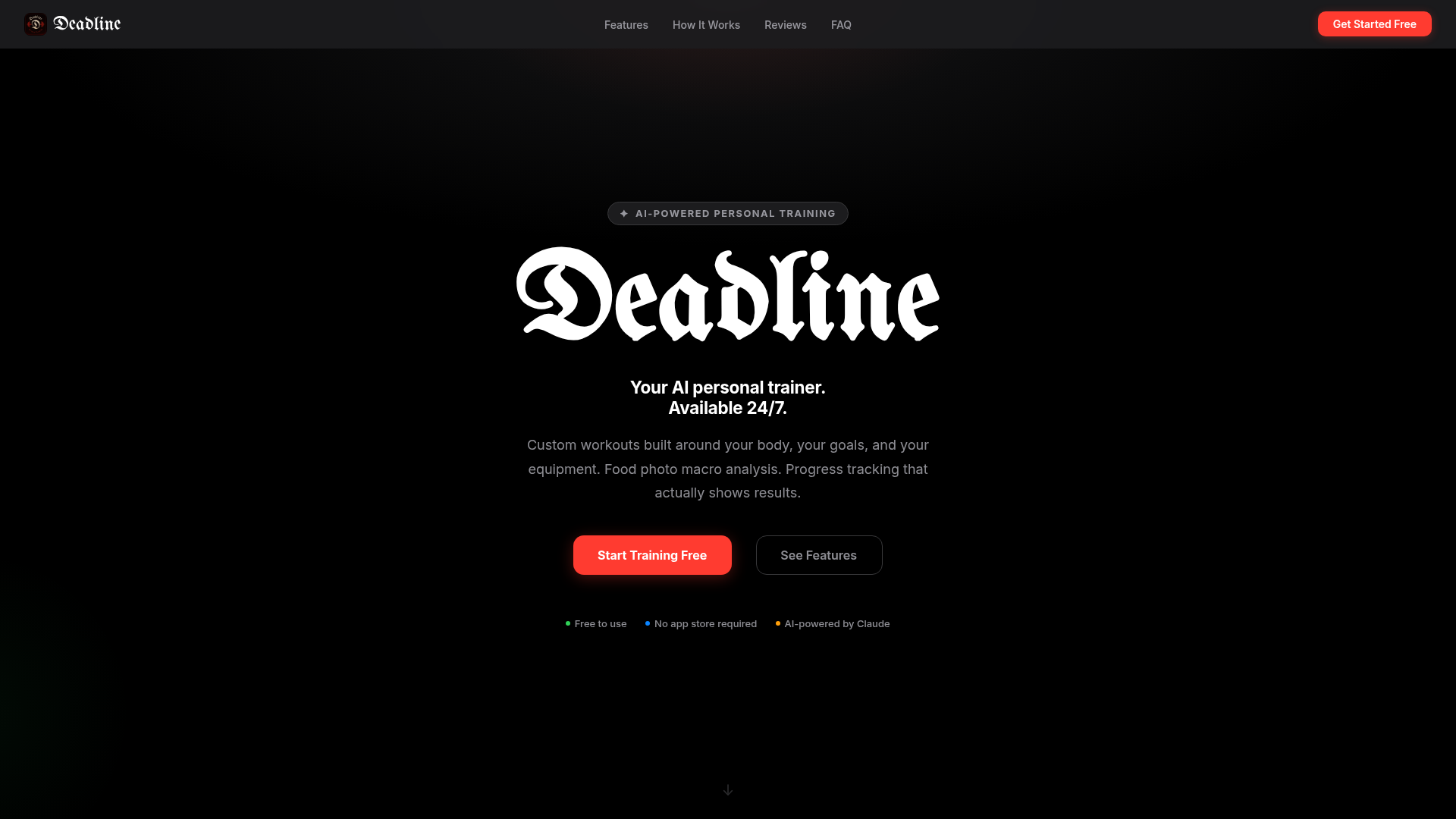 Deadline PT — website by Salt & Stage Creative